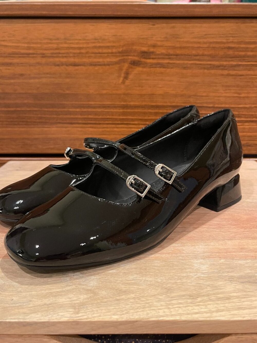 Clarks Diass30 Shine Mary-Jane Low Heel